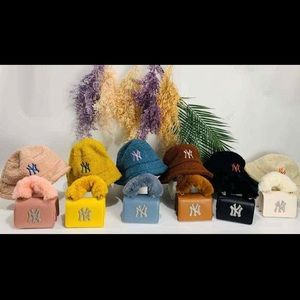 NY bucket hat and purse sets